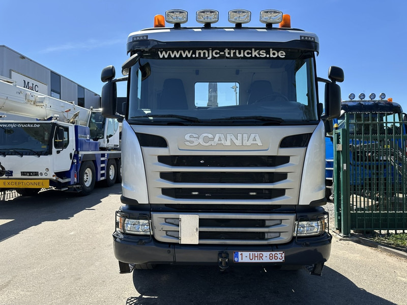 Scania G450 6x4 HAAKSYSTEEM AJK 20T - 5760mm - 3m90 WB - BLADVERING / NAAFREDUCTIE - EURO 6 - BE TRUCK - Hook lift truck: picture 2 Scania G450 6x4 HAAKSYSTEEM AJK 20T - 5760mm - 3m90 WB - BLADVERING / NAAFREDUCTIE - EURO 6 - BE TRUCK - Hook lift truck: picture 2