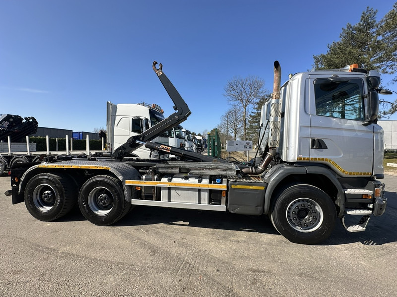 Scania G450 6x4 HOOKLIFT / HAAKSYSTEEM AJK 20T - 5760mm - 3m90 WB - HUB REDUCTION / STEEL SUSPENSION - EURO 6 - BE TRUCK - Hook lift truck: picture 4 Scania G450 6x4 HOOKLIFT / HAAKSYSTEEM AJK 20T - 5760mm - 3m90 WB - HUB REDUCTION / STEEL SUSPENSION - EURO 6 - BE TRUCK - Hook lift truck: picture 4