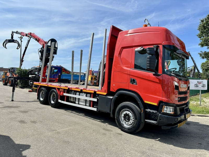 Scania G500 XT 6x4 WOOD / TIMBER / HOLZ CRANE PALFINGER EPSILON Q150Z + RETARDER - FULL AIR SUSP. - BE TRUCK - Logging truck, Crane truck: picture 1 Scania G500 XT 6x4 WOOD / TIMBER / HOLZ CRANE PALFINGER EPSILON Q150Z + RETARDER - FULL AIR SUSP. - BE TRUCK - Logging truck, Crane truck: picture 1