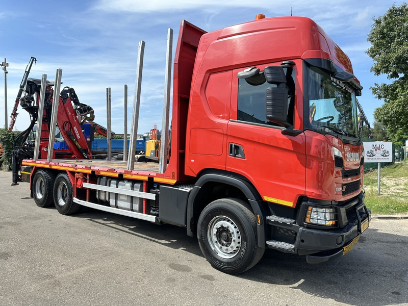 Scania G500 XT 6x4 WOOD / TIMBER / HOLZ CRANE PALFINGER EPSILON Q150Z + RETARDER - FULL AIR SUSP. - BE TRUCK - Logging truck, Crane truck: picture 2 Scania G500 XT 6x4 WOOD / TIMBER / HOLZ CRANE PALFINGER EPSILON Q150Z + RETARDER - FULL AIR SUSP. - BE TRUCK - Logging truck, Crane truck: picture 2