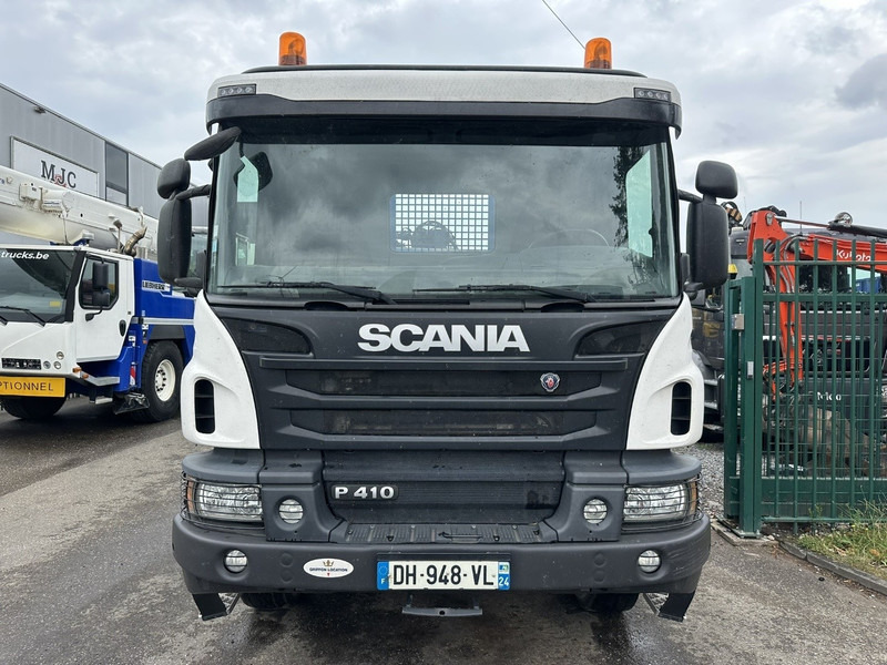 Scania P410 6x4 + CRANE HIAB 166 ES-4 - RETARDER - ROTATOR - PLATFORM 6m80 - BIG AXLES HUB REDUCTION - STEEL SPRING - Crane truck: picture 3 Scania P410 6x4 + CRANE HIAB 166 ES-4 - RETARDER - ROTATOR - PLATFORM 6m80 - BIG AXLES HUB REDUCTION - STEEL SPRING - Crane truck: picture 3