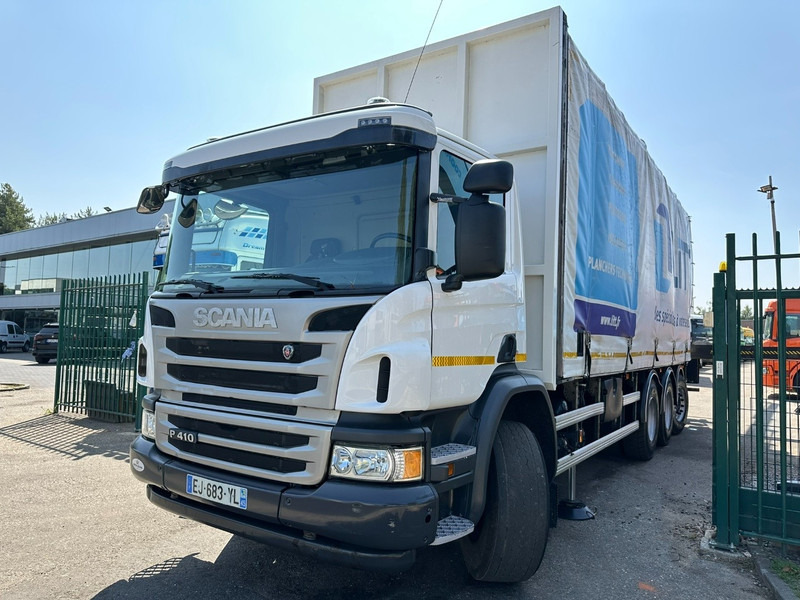 Scania P410 8x4 TRIDEM + CRANE HIAB 244 EP-4 HIDUO - RETARDER - LIFT + STEERING AXLE - *327.000km* - RADIO - Crane truck: picture 4 Scania P410 8x4 TRIDEM + CRANE HIAB 244 EP-4 HIDUO - RETARDER - LIFT + STEERING AXLE - *327.000km* - RADIO - Crane truck: picture 4