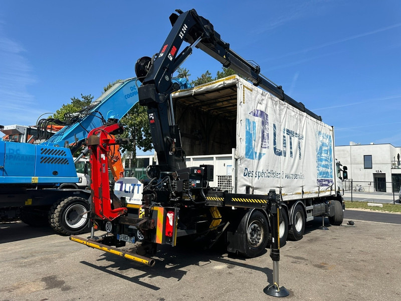 Scania P410 8x4 TRIDEM + CRANE HIAB 244 EP-4 HIDUO - RETARDER - LIFT + STEERING AXLE - *327.000km* - RADIO - Crane truck: picture 5 Scania P410 8x4 TRIDEM + CRANE HIAB 244 EP-4 HIDUO - RETARDER - LIFT + STEERING AXLE - *327.000km* - RADIO - Crane truck: picture 5