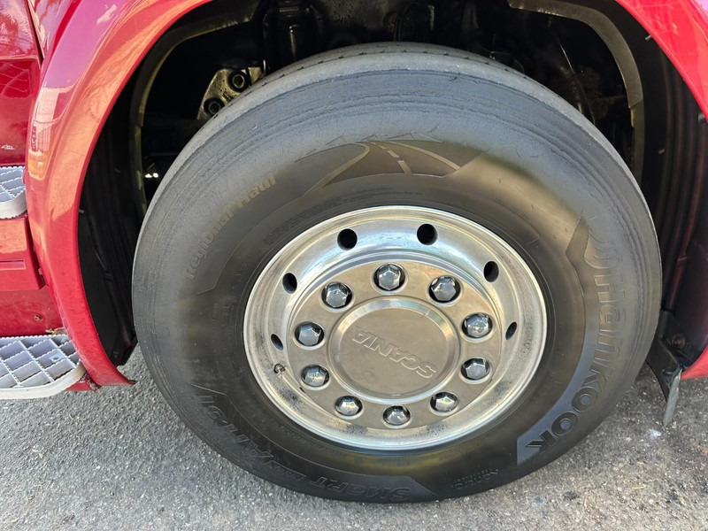 Hook lift truck, Crane truck Scania R580 6X2 V8 HOOKLIFT + CRANE HIAB 211 E-4 HIPRO - ROTATOR - RETARDER - ALCOA ALU - RADIO - NL TRUCK: picture 17