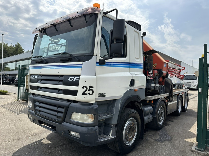 DAF CF 85.480 8x4 ZSM + KRAN PALFINGER PK90002 F (7x) - MANUAL ZF - RETARDER - BIG AXLES / HUB REDUCTION - STEEL SPRING - Tractor truck: picture 3 DAF CF 85.480 8x4 ZSM + KRAN PALFINGER PK90002 F (7x) - MANUAL ZF - RETARDER - BIG AXLES / HUB REDUCTION - STEEL SPRING - Tractor truck: picture 3