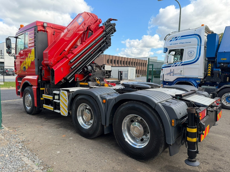 MAN TGA 33.530 6x4 - 90T ZSM + KRAN HMF 3720 K6 (17.3m) - RETARDER - MANUAL ZF - EURO 3 - 590.000km - ALCOA - BIG AXLES HUB REDUCTION - BE TRUCK - TOP CONDITION - Tractor truck: picture 5 MAN TGA 33.530 6x4 - 90T ZSM + KRAN HMF 3720 K6 (17.3m) - RETARDER - MANUAL ZF - EURO 3 - 590.000km - ALCOA - BIG AXLES HUB REDUCTION - BE TRUCK - TOP CONDITION - Tractor truck: picture 5