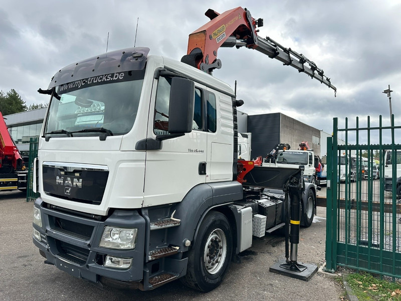 MAN TGS 26.440 6X4 SZM + (22m) KRAN PALFINGER PK62002 E 6x H + 1ME - RETARDER - EURO 5 - BE TRUCK - Tractor truck: picture 4 MAN TGS 26.440 6X4 SZM + (22m) KRAN PALFINGER PK62002 E 6x H + 1ME - RETARDER - EURO 5 - BE TRUCK - Tractor truck: picture 4