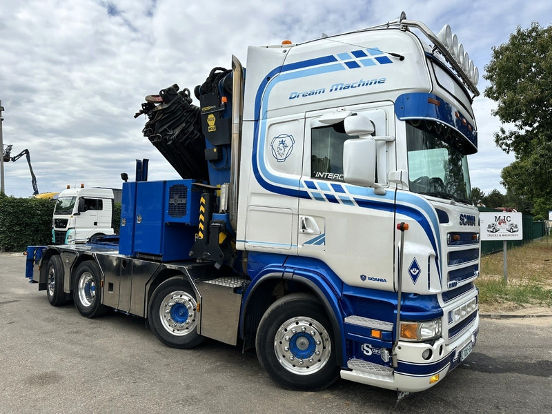 Scania R500 8x2 ZSM + KRAN 100Tm! PALFINGER PK100002 G 8x + 1 ME - RETARDER - ALCOA DURA BRIGHT - LIFT + STEERING - 5/6 HYDR F - TÜV 05/2026 - TOP CONDITION - Tractor truck: picture 1 Scania R500 8x2 ZSM + KRAN 100Tm! PALFINGER PK100002 G 8x + 1 ME - RETARDER - ALCOA DURA BRIGHT - LIFT + STEERING - 5/6 HYDR F - TÜV 05/2026 - TOP CONDITION - Tractor truck: picture 1