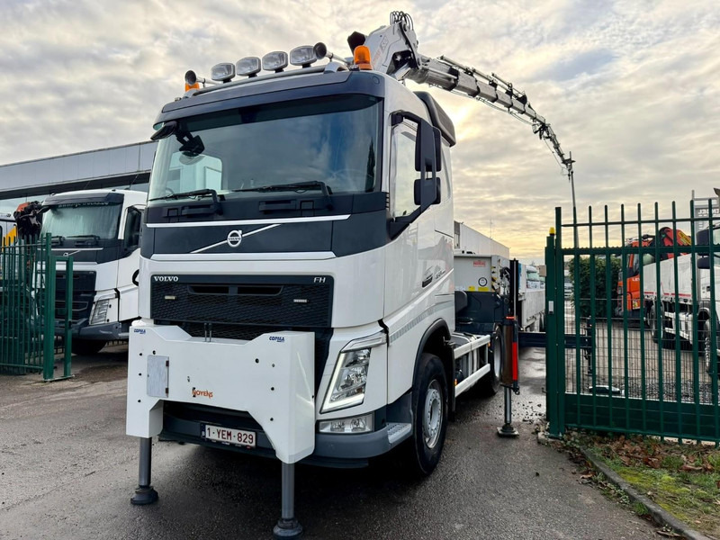 Volvo FH 460 6X4 + CRANE COPMA 530.7 + FlY-JIB 3 + A&C NOYENS LOWLOADER - 2x HYDR STEERING AXLES - Crane truck: picture 4 Volvo FH 460 6X4 + CRANE COPMA 530.7 + FlY-JIB 3 + A&C NOYENS LOWLOADER - 2x HYDR STEERING AXLES - Crane truck: picture 4