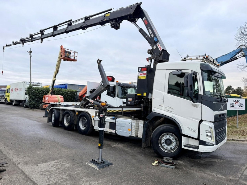 Volvo FM 500 8X4 TRIDEM HOOKLIFT + (25m!) CRANE HIAB 302 E-8x + 1 ME + WINCH - *127.000km* - *1976h crane hours* - TOP CONDITION - BE TRUCK - Hook lift truck, Crane truck: picture 1 Volvo FM 500 8X4 TRIDEM HOOKLIFT + (25m!) CRANE HIAB 302 E-8x + 1 ME + WINCH - *127.000km* - *1976h crane hours* - TOP CONDITION - BE TRUCK - Hook lift truck, Crane truck: picture 1