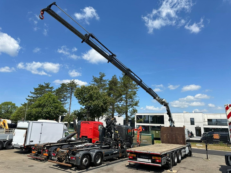 Dropside/ Flatbed truck, Crane truck Volvo FMX 330 8x4 TRIDEM PRITSCHE + KRAN EFFER 265 / 6S - PLATFORM 7m50 - EURO 6 - RADIO - *473.000km* - TÜV 05/2026 - BE TRUCK: picture 8 Dropside/ Flatbed truck, Crane truck Volvo FMX 330 8x4 TRIDEM PRITSCHE + KRAN EFFER 265 / 6S - PLATFORM 7m50 - EURO 6 - RADIO - *473.000km* - TÜV 05/2026 - BE TRUCK: picture 8