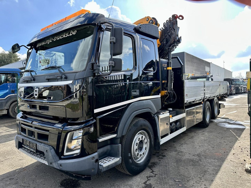 Volvo FMX 370 6x2 PRITSCHE 6M35 + KRAN EFFER 215/6S -*127.000km* - LIFT AXLE - DOUBLE WHEELS - I SHIFT - EURO 6 - BE PAPERS - Dropside/ Flatbed truck, Crane truck: picture 4 Volvo FMX 370 6x2 PRITSCHE 6M35 + KRAN EFFER 215/6S -*127.000km* - LIFT AXLE - DOUBLE WHEELS - I SHIFT - EURO 6 - BE PAPERS - Dropside/ Flatbed truck, Crane truck: picture 4