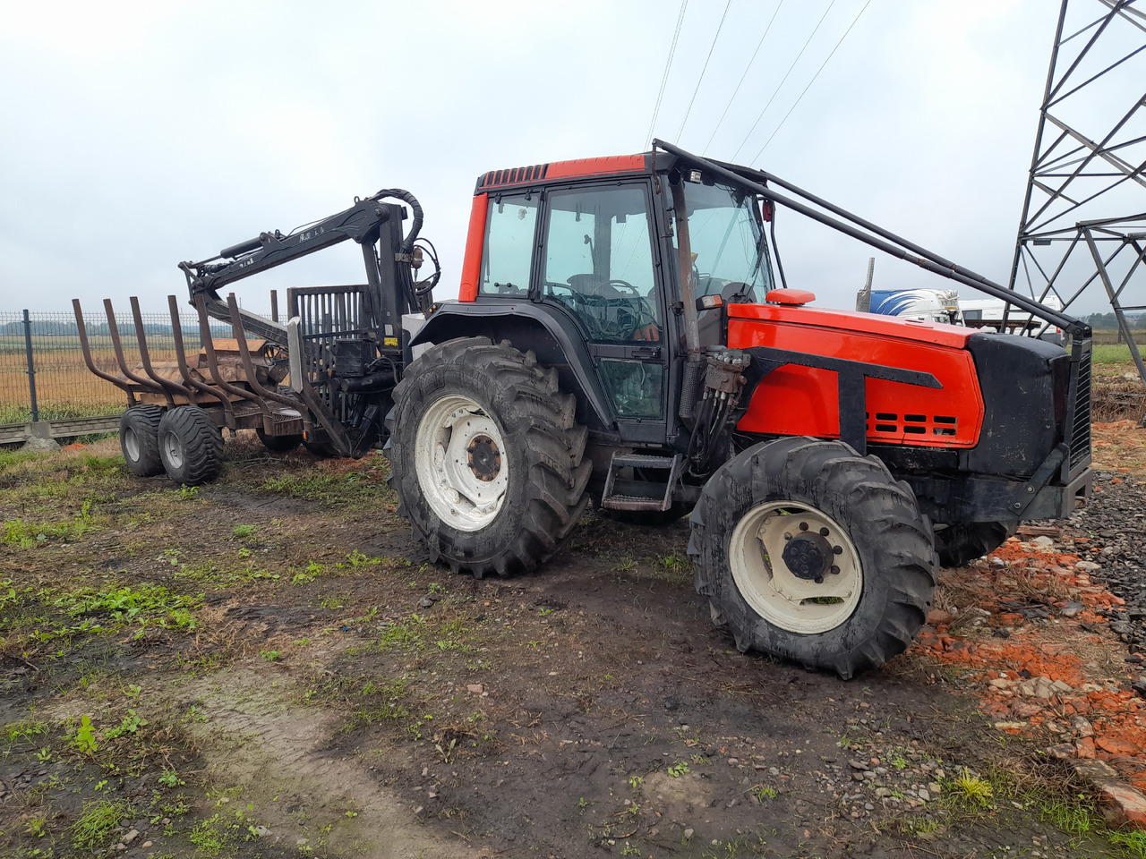 Valtra / Fao Far 6250 / 4768 - Forestry tractor, Forestry trailer: picture 5 Valtra / Fao Far 6250 / 4768 - Forestry tractor, Forestry trailer: picture 5