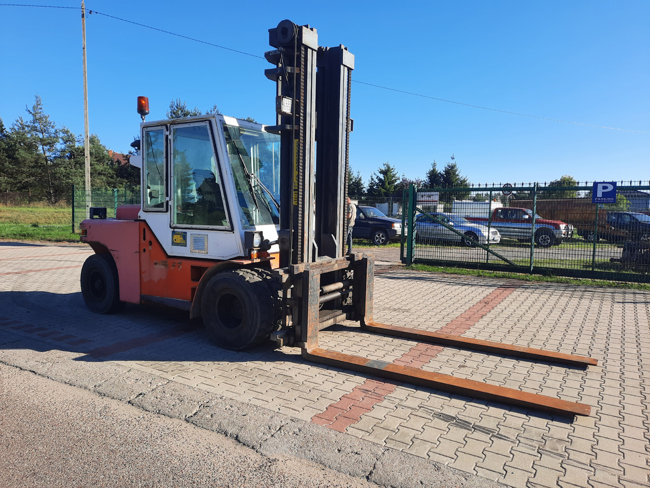 Dantruck 8009 - Diesel forklift: picture 2 Dantruck 8009 - Diesel forklift: picture 2