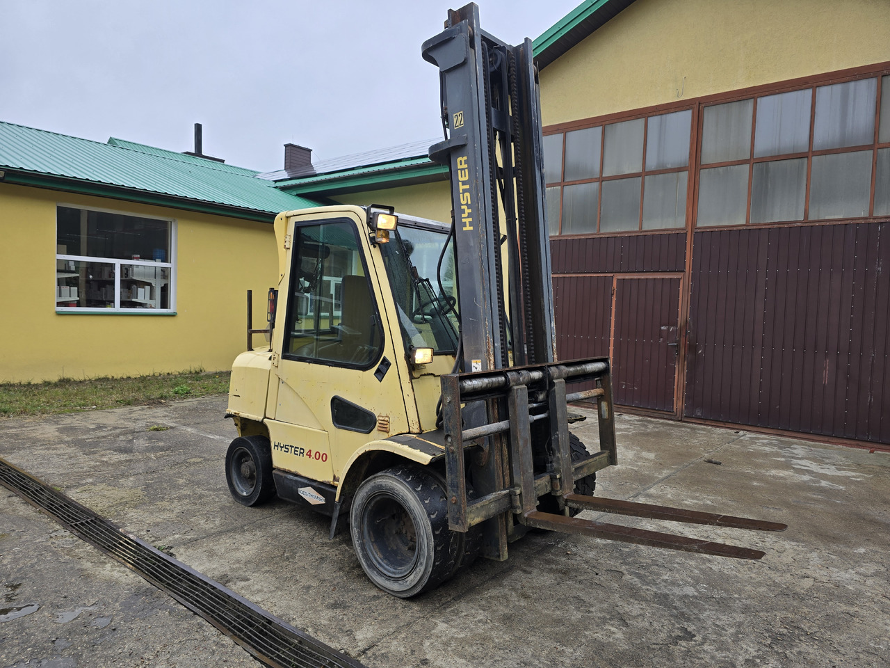 Hyster H4.00XM-5 - Diesel forklift: picture 5 Hyster H4.00XM-5 - Diesel forklift: picture 5