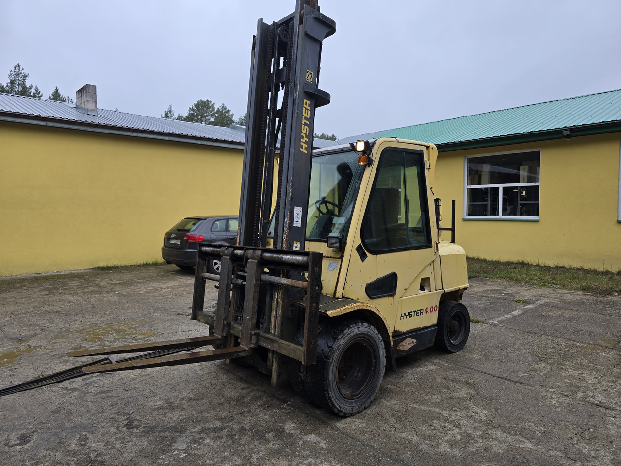 Hyster H4.00XM-5 - Diesel forklift: picture 3 Hyster H4.00XM-5 - Diesel forklift: picture 3