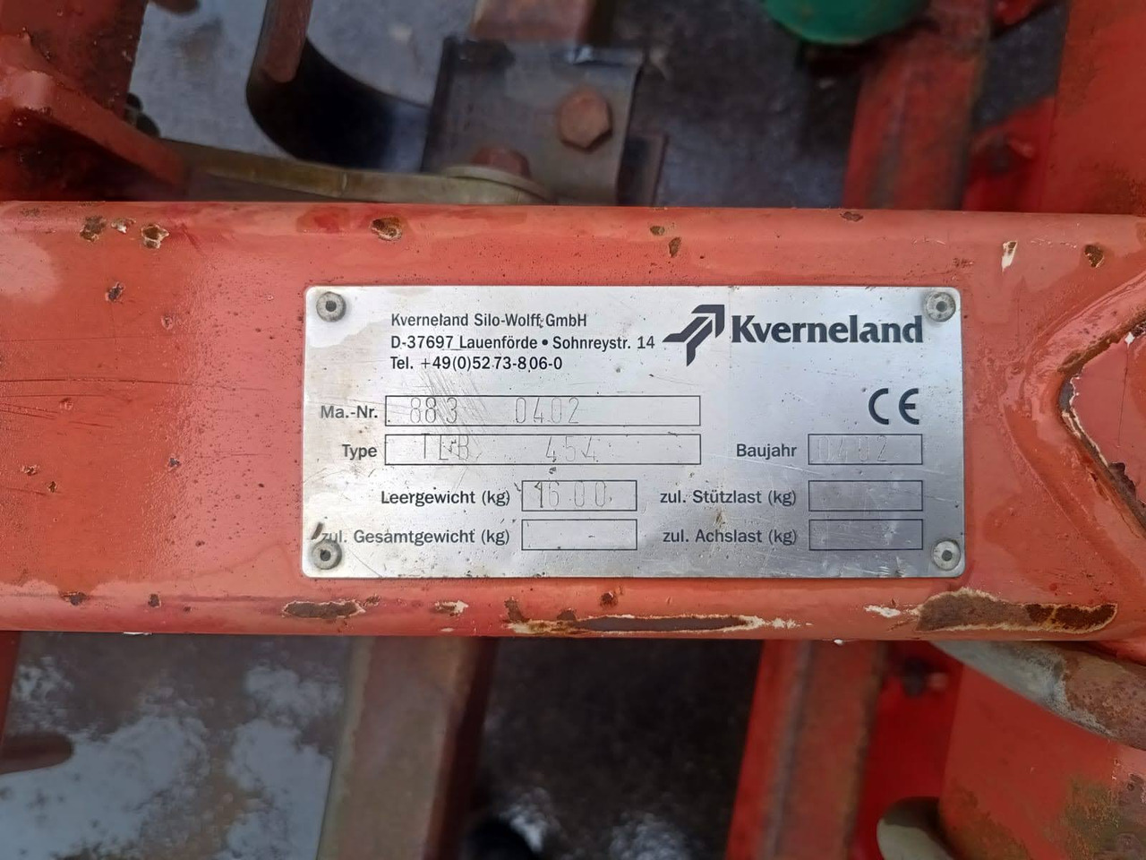 Kverneland TLB 454 - Cultivator: picture 2 Kverneland TLB 454 - Cultivator: picture 2