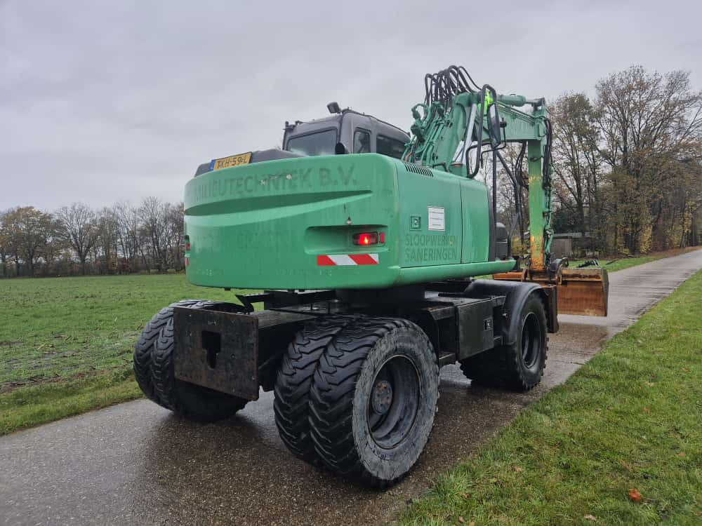 Wheel excavator HITACHI ZX 130 W: picture 21