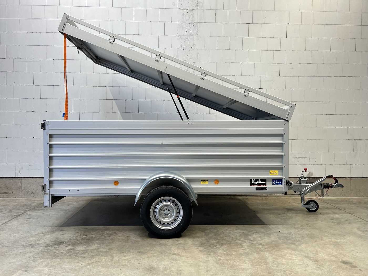 KOCH 7.13 3 BWEH Tür Deckelanhänger - Car trailer: picture 1 KOCH 7.13 3 BWEH Tür Deckelanhänger - Car trailer: picture 1