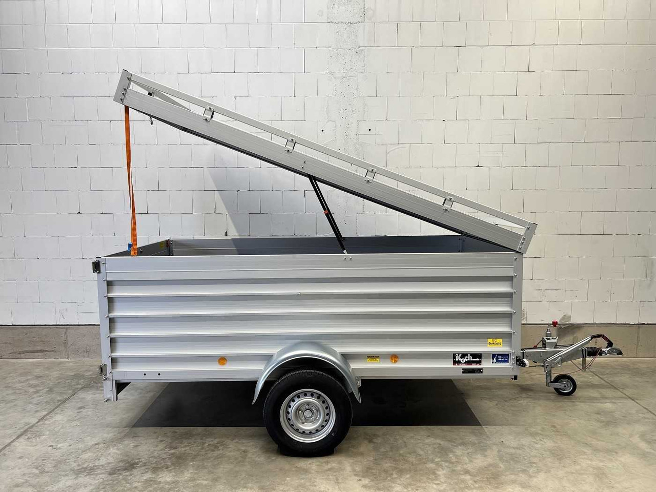 KOCH 7.13 3 BWEH Tür Deckelanhänger - Car trailer: picture 2 KOCH 7.13 3 BWEH Tür Deckelanhänger - Car trailer: picture 2