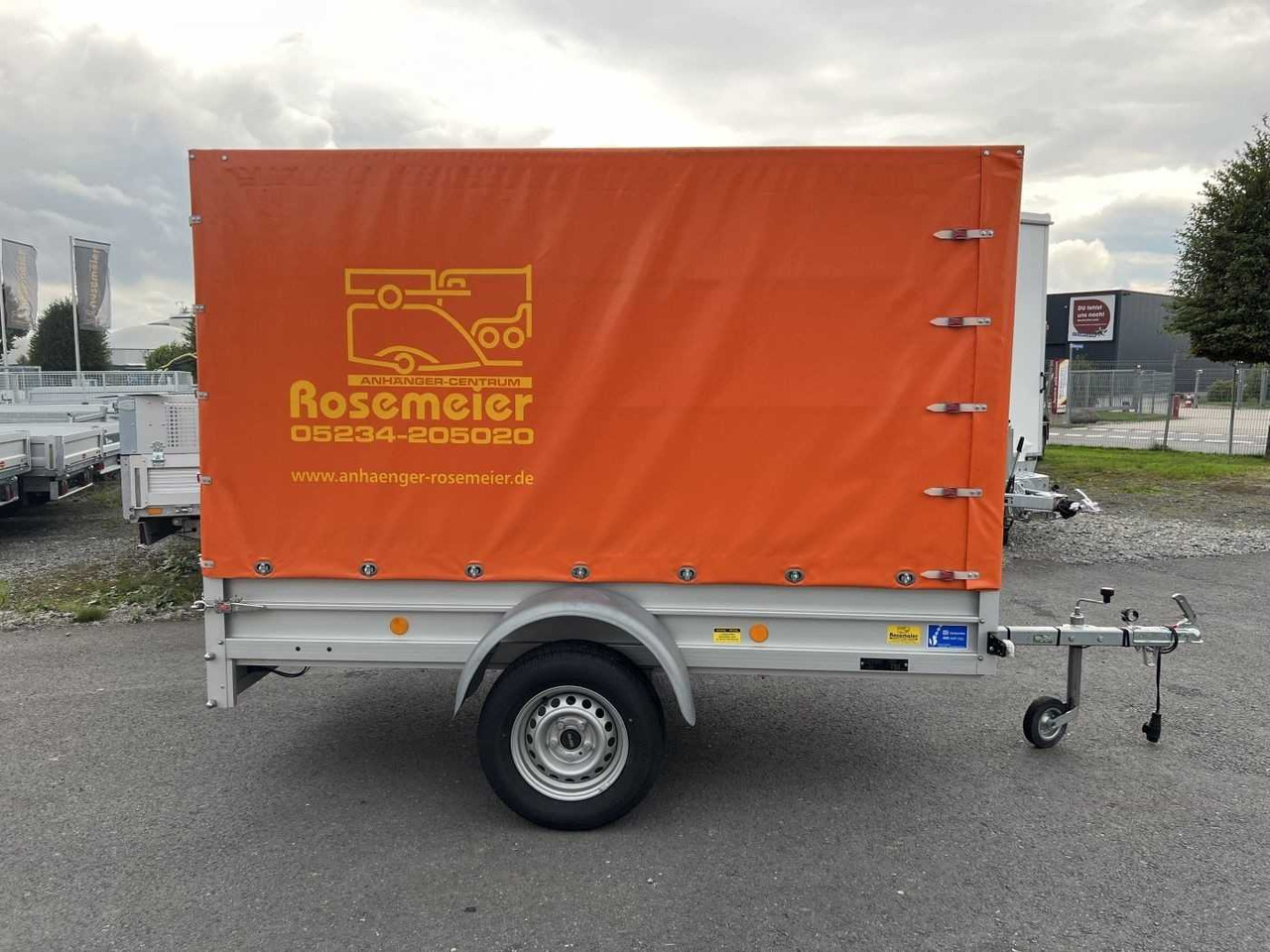 KOCH U4 Plane Kastenanhänger ungebremst - Car trailer: picture 1 KOCH U4 Plane Kastenanhänger ungebremst - Car trailer: picture 1