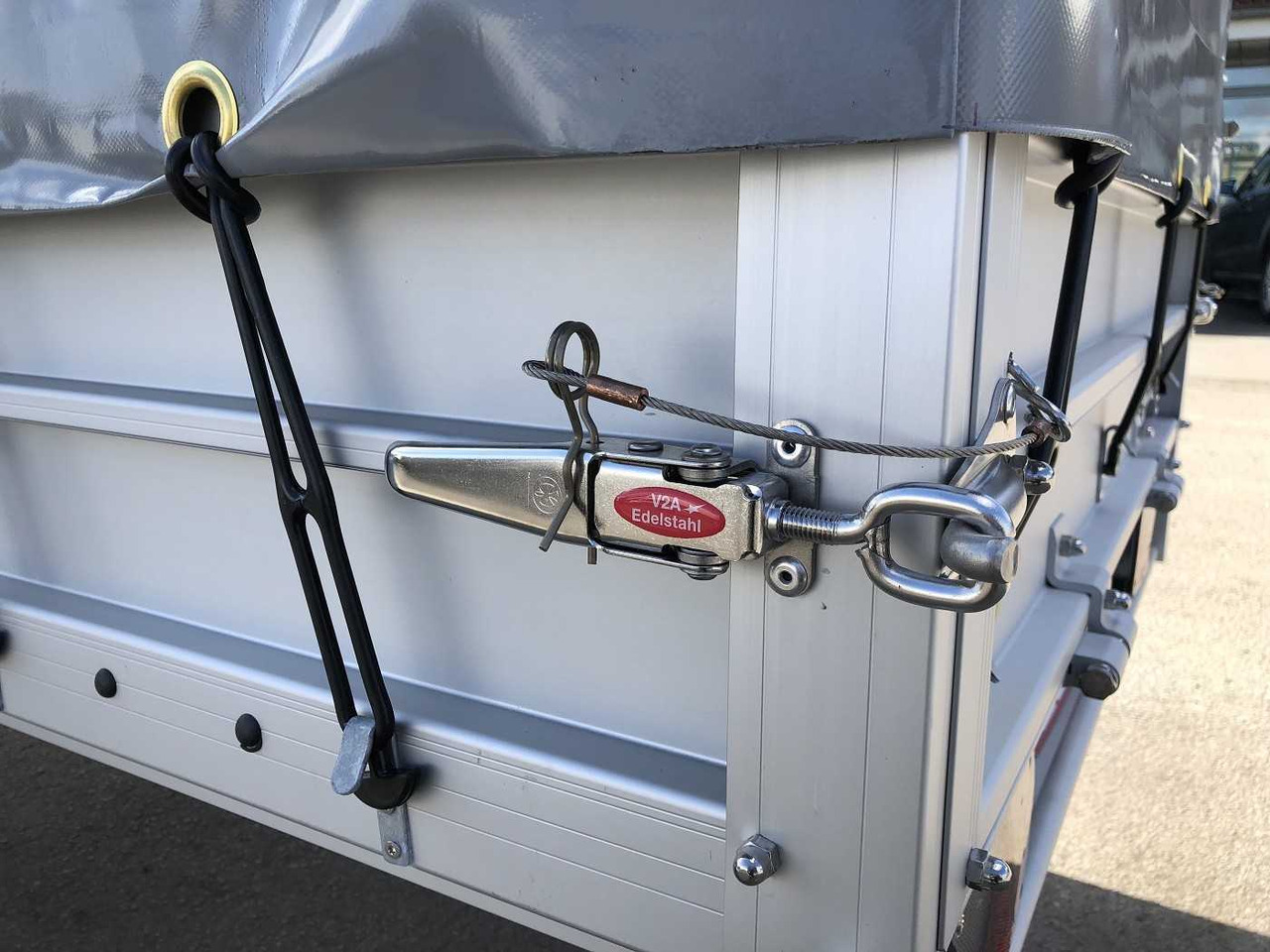 KOCH U4 mit Plane 1100 grau Kastenanhänger ungebremst leasing KOCH U4 mit Plane 1100 grau Kastenanhänger ungebremst: picture 14 KOCH U4 mit Plane 1100 grau Kastenanhänger ungebremst leasing KOCH U4 mit Plane 1100 grau Kastenanhänger ungebremst: picture 14