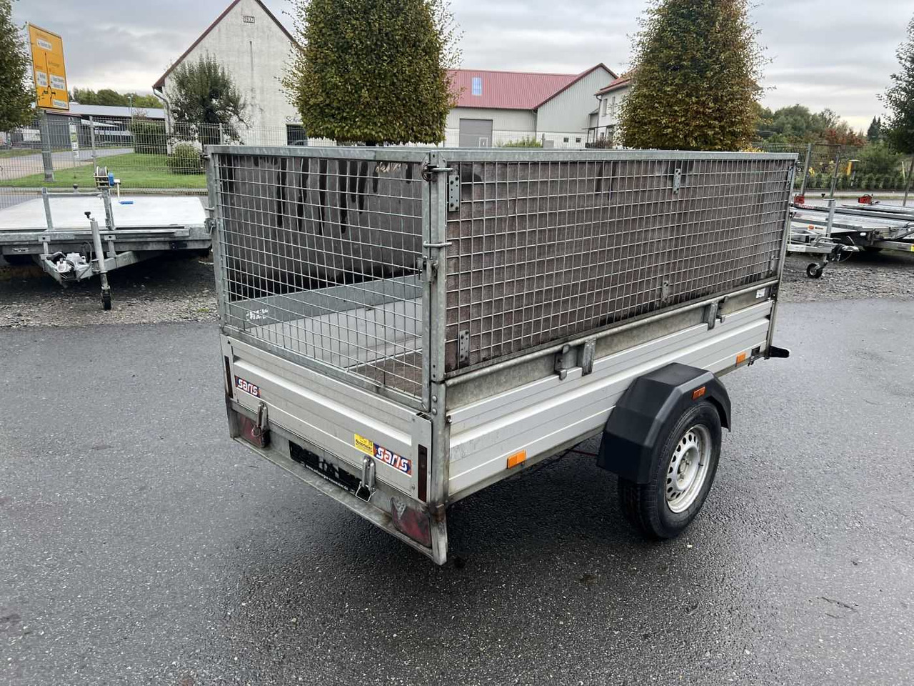 SARIS BMG135V McAlu Compact Gitter Kastenanhänger gebr - Car trailer: picture 3 SARIS BMG135V McAlu Compact Gitter Kastenanhänger gebr - Car trailer: picture 3