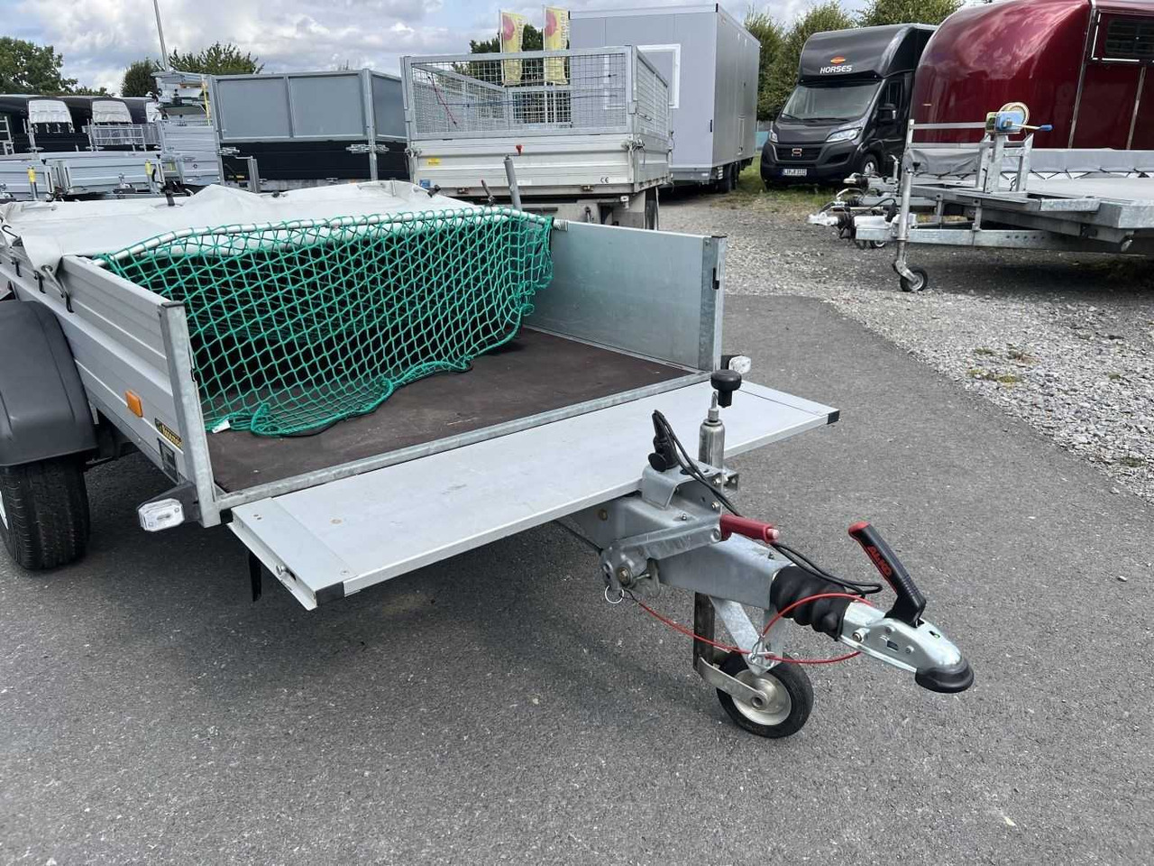 Car trailer SARIS McAlu Flachplane Kastenanhänger gebremst: picture 10