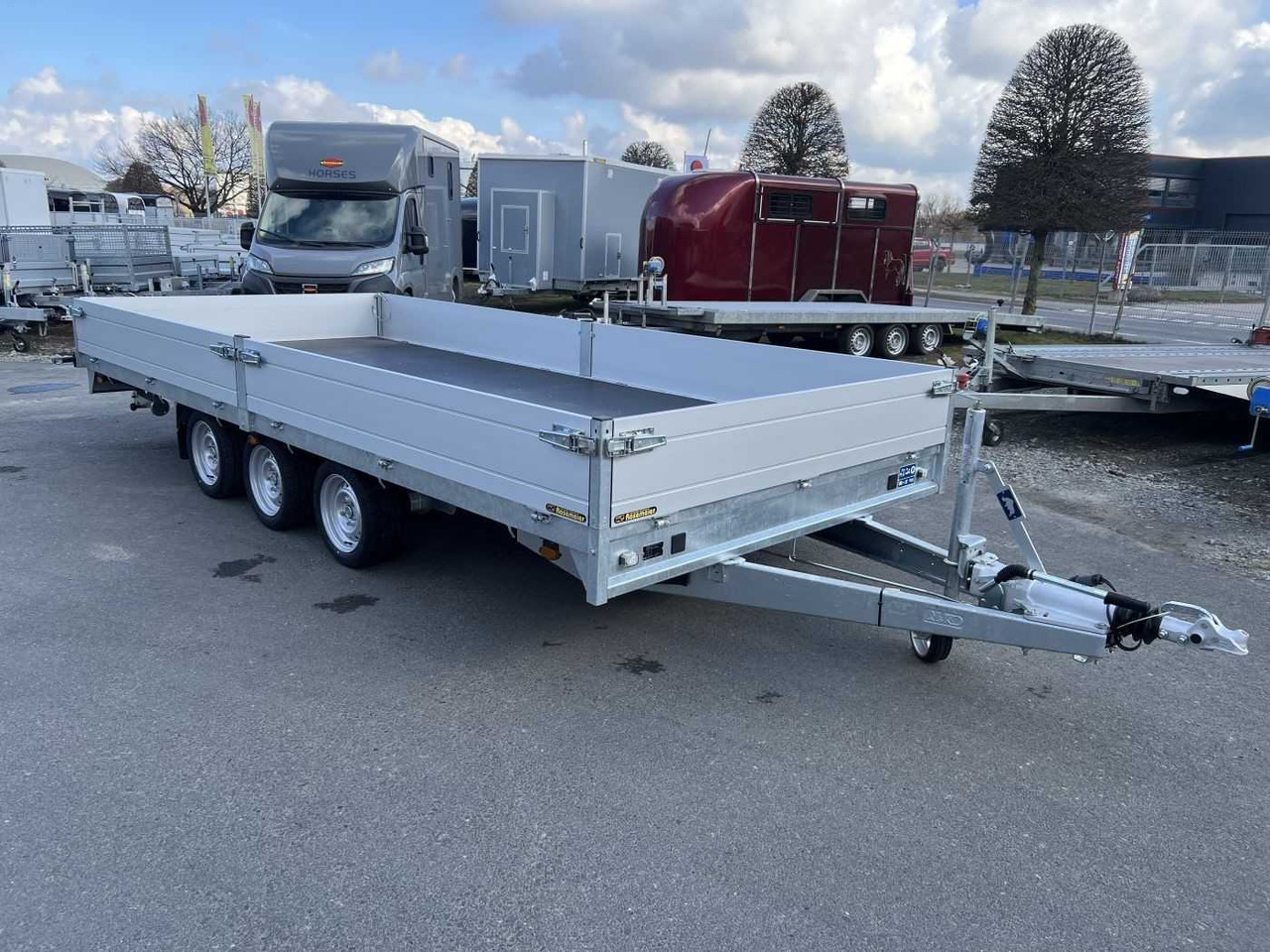 SARIS PL 506 224 3500 3 Hochlader - Dropside/ Flatbed trailer: picture 1 SARIS PL 506 224 3500 3 Hochlader - Dropside/ Flatbed trailer: picture 1