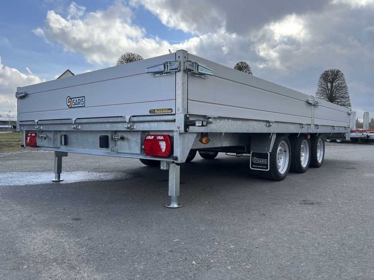 New Dropside/ Flatbed trailer SARIS PL 506 224 3500 3 Hochlader: picture 21