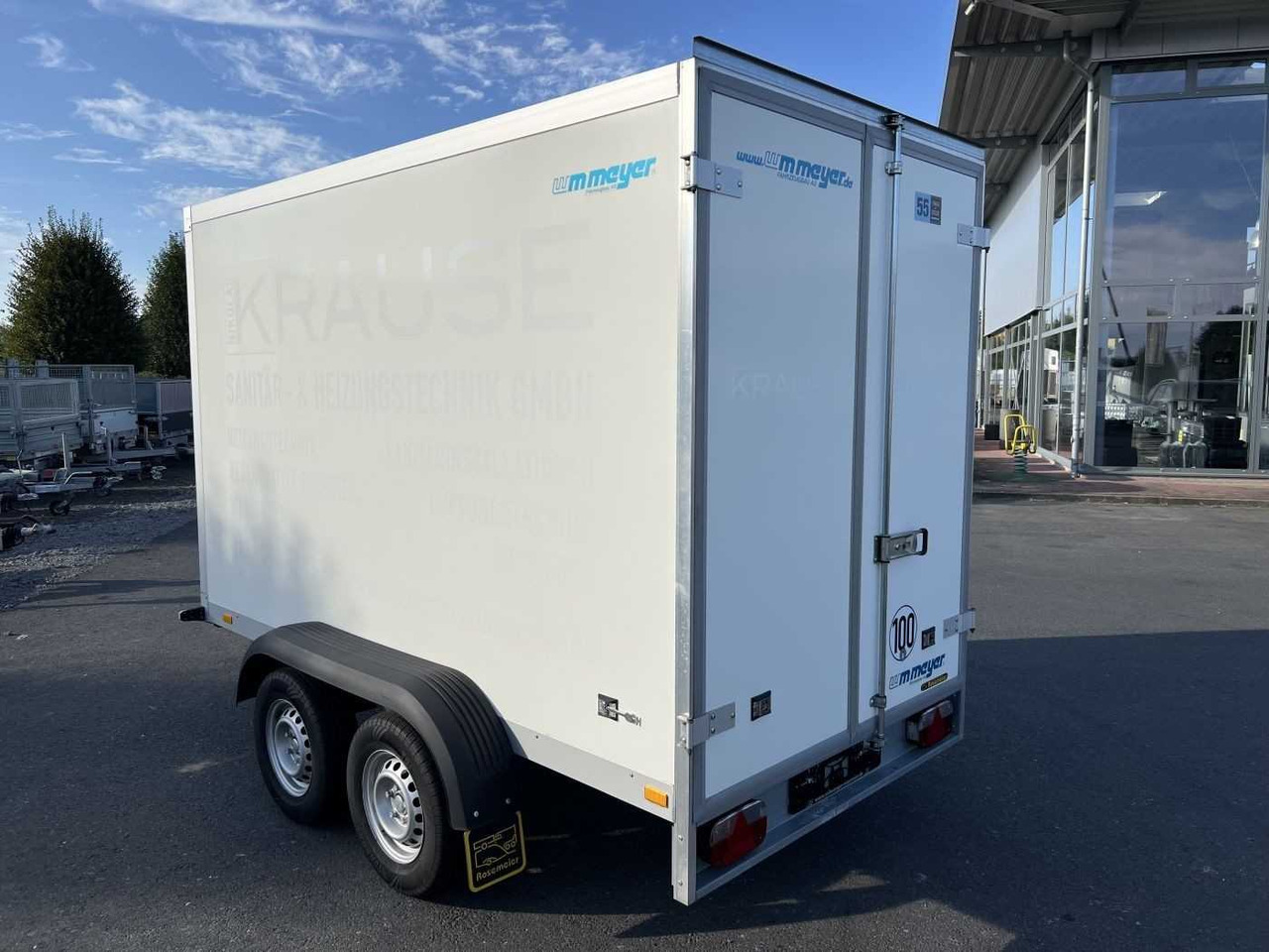 WM MEYER EG-AZ25 Kofferanhänger - Closed box trailer: picture 5 WM MEYER EG-AZ25 Kofferanhänger - Closed box trailer: picture 5