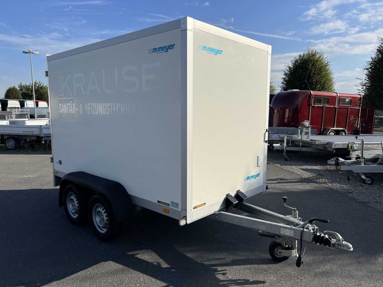 WM MEYER EG-AZ25 Kofferanhänger - Closed box trailer: picture 1 WM MEYER EG-AZ25 Kofferanhänger - Closed box trailer: picture 1