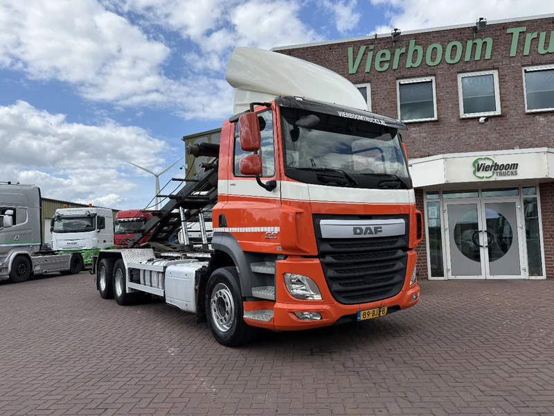 DAF CF 410 CF410 6X2/4 met 24t NCH systeem / milieu zone OK - Cable system truck: picture 1 DAF CF 410 CF410 6X2/4 met 24t NCH systeem / milieu zone OK - Cable system truck: picture 1