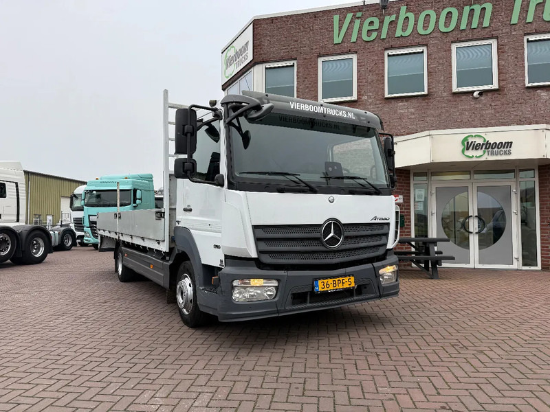 Mercedes-Benz Atego Atego 916 met 6.2m open laadbak / 3e zit / airco / mileu zone proof / 2020!!!! - Dropside/ Flatbed truck: picture 1 Mercedes-Benz Atego Atego 916 met 6.2m open laadbak / 3e zit / airco / mileu zone proof / 2020!!!! - Dropside/ Flatbed truck: picture 1