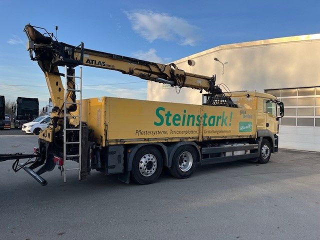 MAN TGS 26.400 Baustoff LKW mit Ladekran Atlas 210.2  leasing MAN TGS 26.400 Baustoff LKW mit Ladekran Atlas 210.2: picture 10