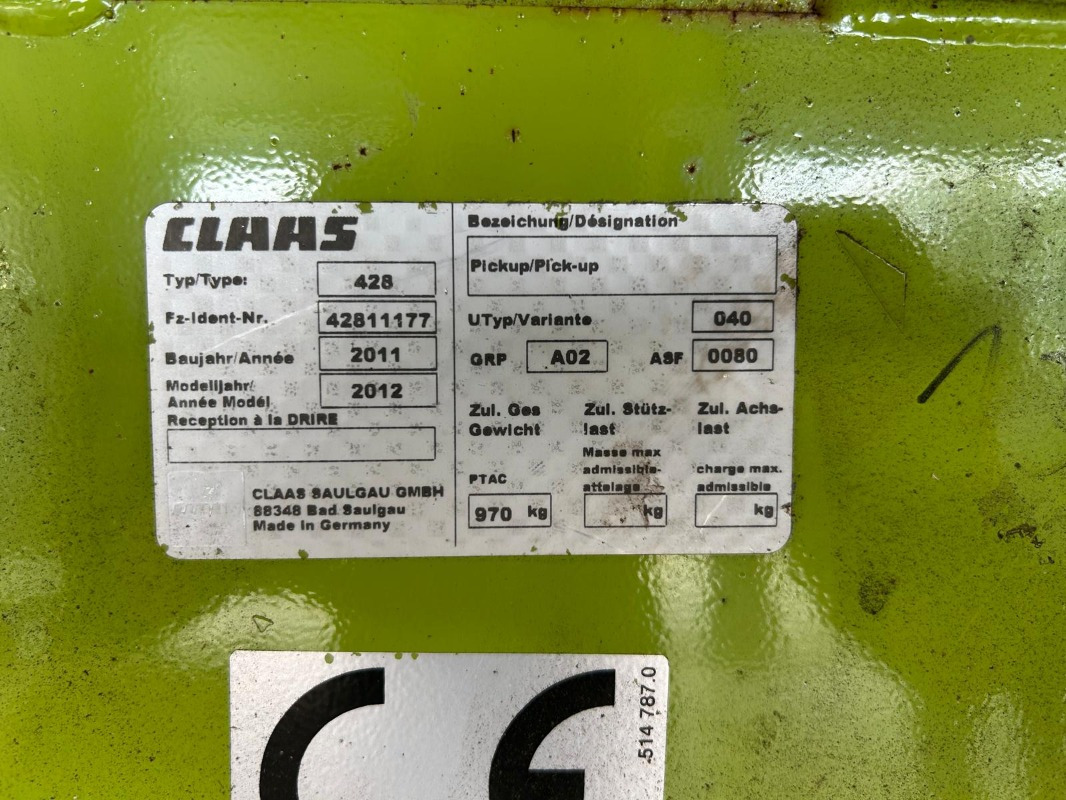 Harvester CLAAS Jaguar 890 mit Kemper 360 und PU: picture 32