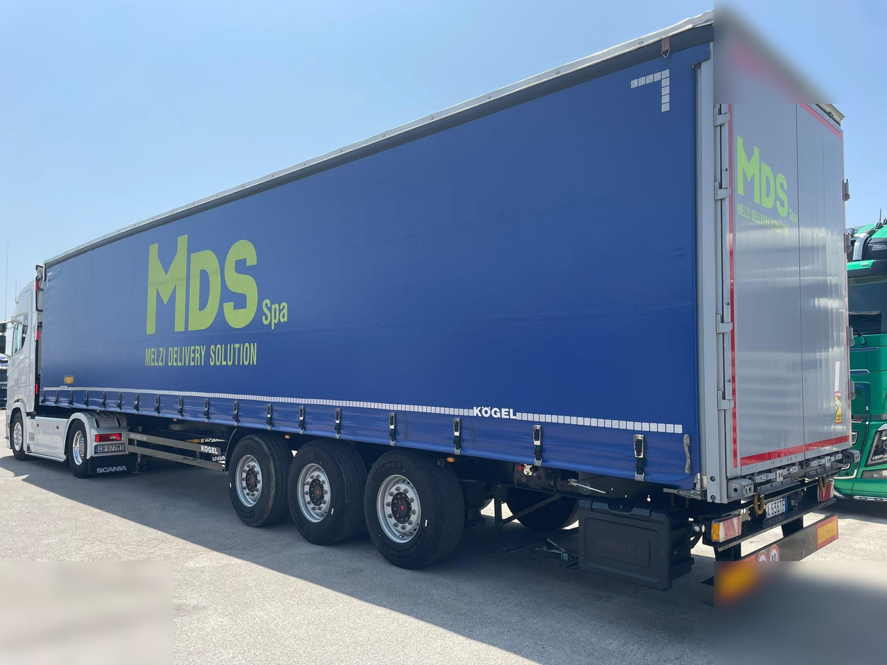KÖGEL - Curtainsider semi-trailer: picture 5 KÖGEL - Curtainsider semi-trailer: picture 5