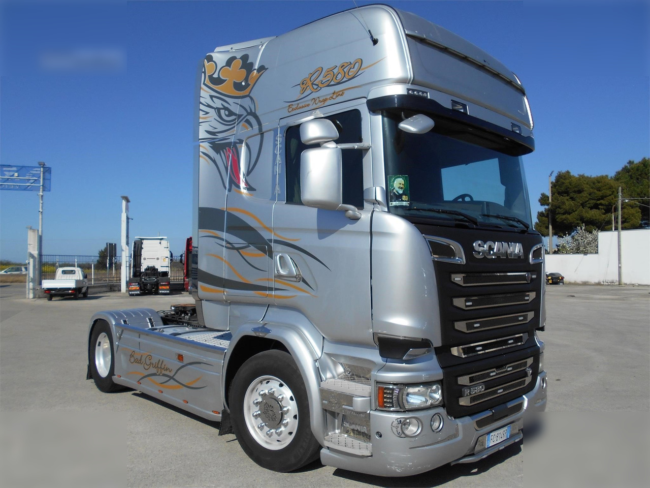 SCANIA R580 - Tractor truck: picture 2 SCANIA R580 - Tractor truck: picture 2