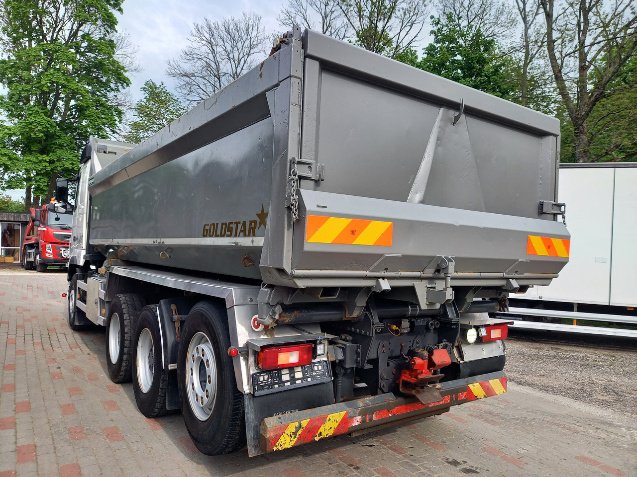 Tipper VOLVO FH16, 8x4, BIG AXLES, RETARDER, GW 39500 KG: picture 18