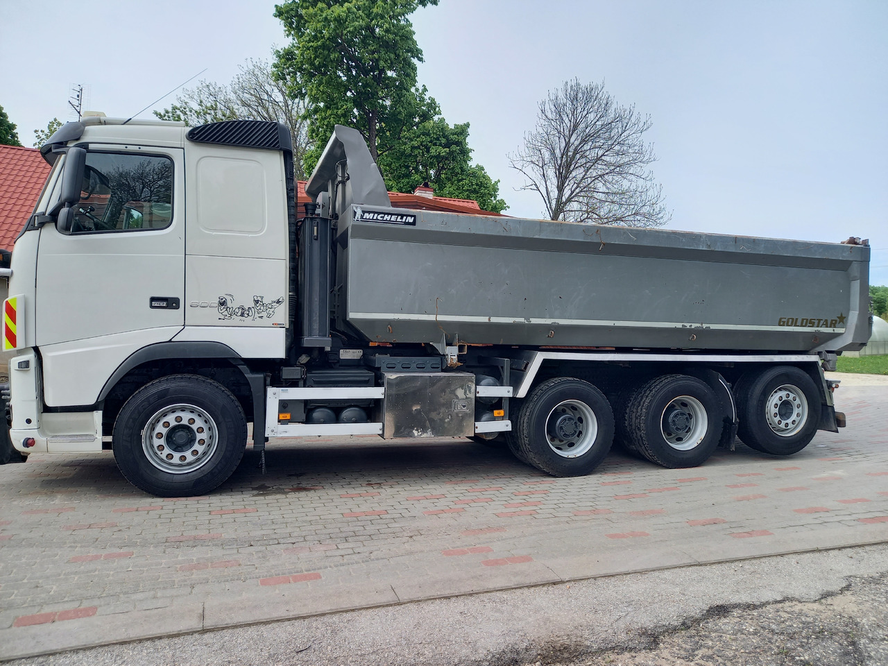Tipper VOLVO FH16, 8x4, BIG AXLES, RETARDER, GW 39500 KG: picture 10