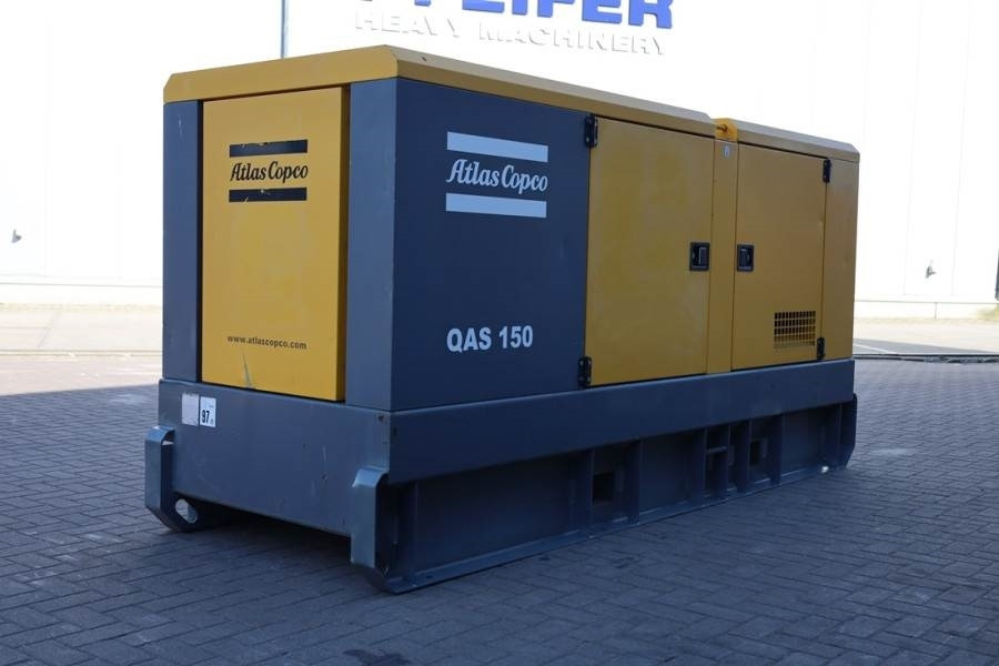 Atlas Copco QAS 150 Diesel, 150KVA * NON - WORKING * - Generator set: picture 2 Atlas Copco QAS 150 Diesel, 150KVA * NON - WORKING * - Generator set: picture 2