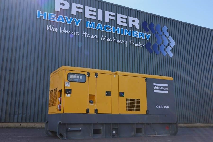 Atlas Copco QAS 150 Diesel, 150KVA * NON - WORKING * - Generator set: picture 1 Atlas Copco QAS 150 Diesel, 150KVA * NON - WORKING * - Generator set: picture 1