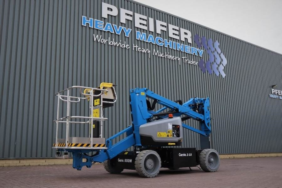 Genie Z33/18 New, Electric, 12m Working Height, 5.50m Re - Articulated boom: picture 1 Genie Z33/18 New, Electric, 12m Working Height, 5.50m Re - Articulated boom: picture 1