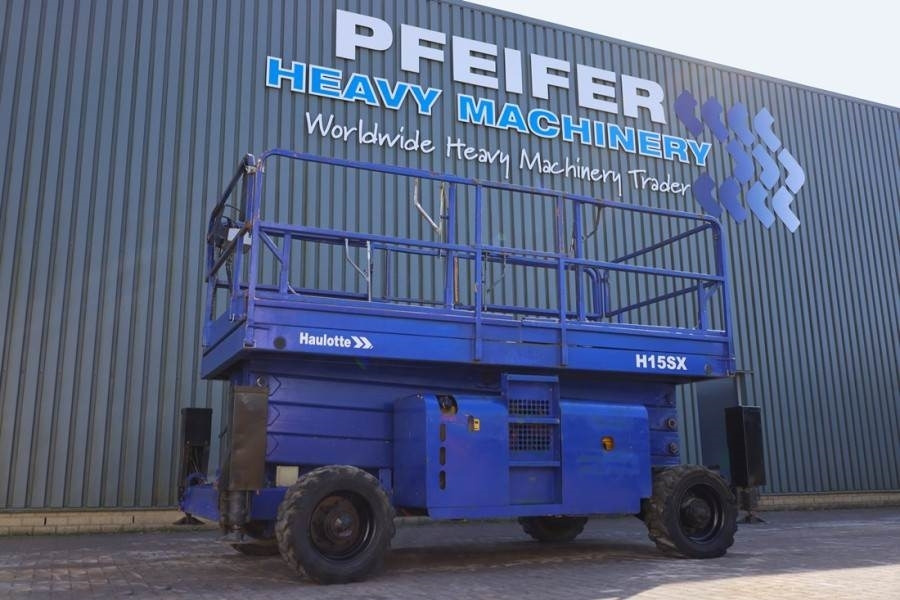Haulotte H15SX Diesel, 4x4 Drive 15 Working Height, 500kg C  - Scissor lift: picture 1 Haulotte H15SX Diesel, 4x4 Drive 15 Working Height, 500kg C  - Scissor lift: picture 1