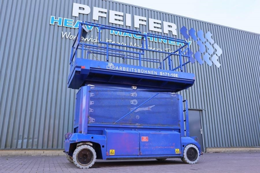 PB LIFT S171-16E Electric, 17.3m Working Height, 400k - Scissor lift: picture 1 PB LIFT S171-16E Electric, 17.3m Working Height, 400k - Scissor lift: picture 1