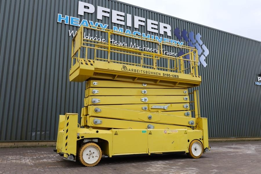 PB LIFT S195-12ES Electric, 19.6m Working Height, 700 - Scissor lift: picture 1 PB LIFT S195-12ES Electric, 19.6m Working Height, 700 - Scissor lift: picture 1