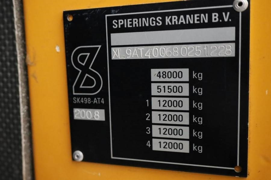 Spierings SK498-AT4 Diesel, 8x6x6 Drive, 8t Capacity, 44m Fl - Tower crane: picture 5 Spierings SK498-AT4 Diesel, 8x6x6 Drive, 8t Capacity, 44m Fl - Tower crane: picture 5