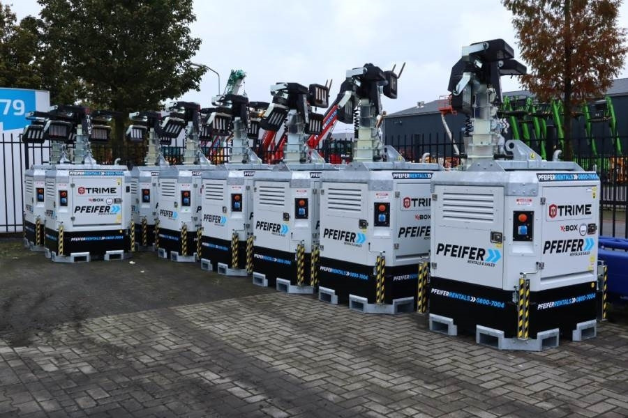 Trime X-BOX 4x320W Valid inspection, *Guarantee! Hydr. V - Lighting tower: picture 1 Trime X-BOX 4x320W Valid inspection, *Guarantee! Hydr. V - Lighting tower: picture 1
