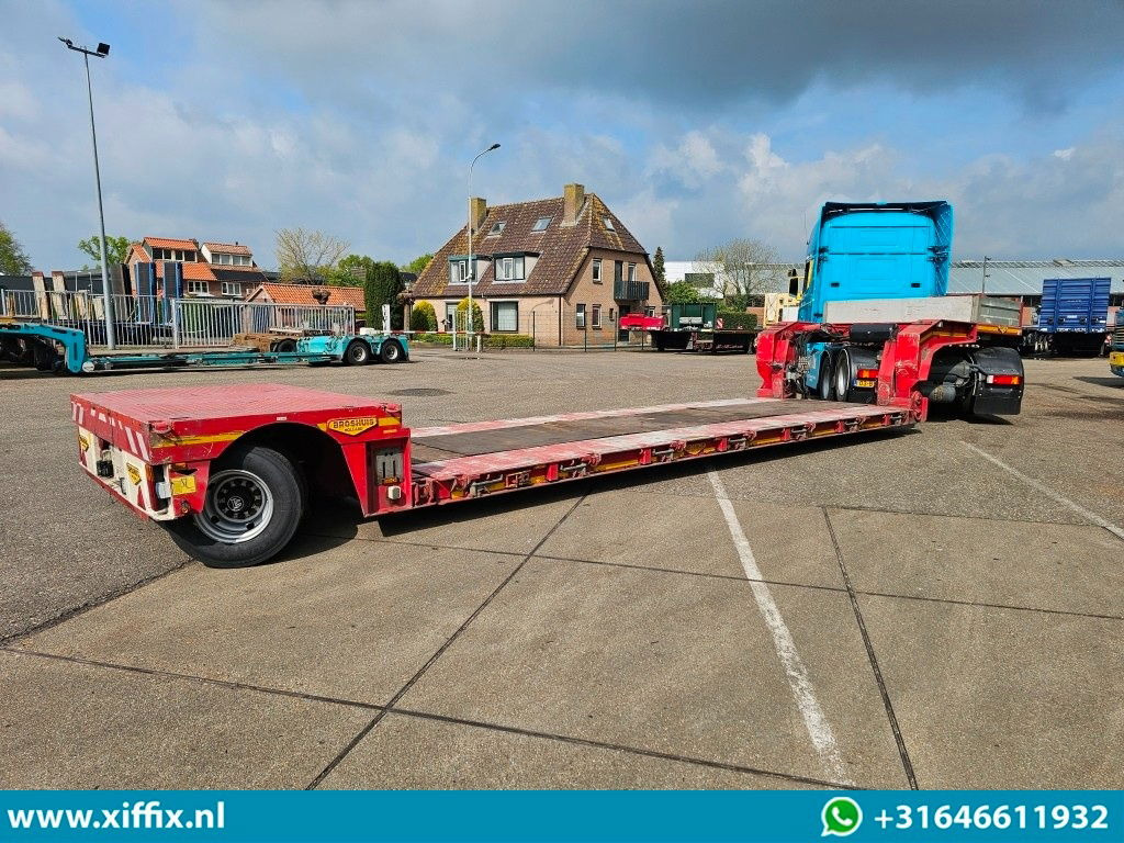 Broshuis 1-ass. Uitschuifbare dieplader met afneembare nek / SL as / 1x gestuurd - Low loader semi-trailer: picture 4 Broshuis 1-ass. Uitschuifbare dieplader met afneembare nek / SL as / 1x gestuurd - Low loader semi-trailer: picture 4