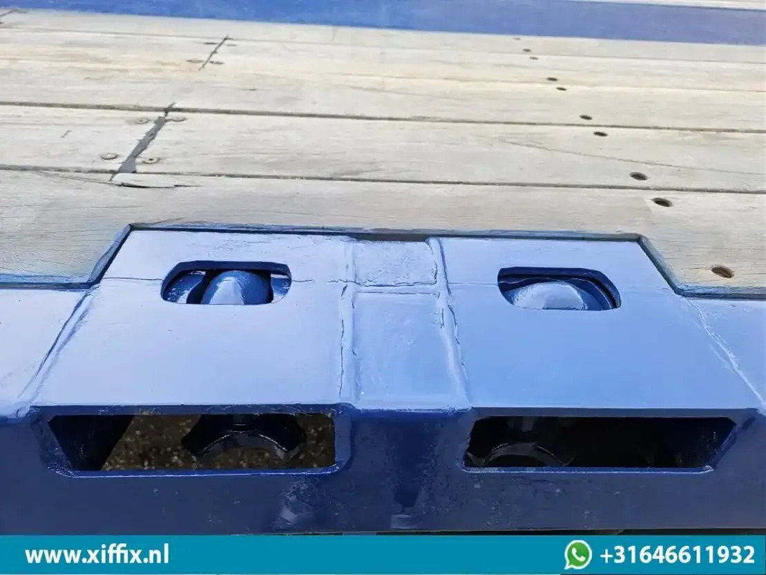 Dropside/ Flatbed semi-trailer Doll 3-ass. Vlakke uitschuifbare oplegger / Naloop gestuurd / 14090: picture 9